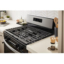 Whirlpool 30-inch Freestanding Gas Range (Stainless Steel) (WFG320M0MS)