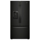 Whirlpool 36-inch, 23.8 cu. ft. Counter-Depth French 3-Door Refrigerator (Black)WRF954CIHB