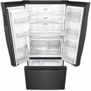 Whirlpool 36-inch, 23.8 cu. ft. Counter-Depth French 3-Door Refrigerator (Black)WRF954CIHB
