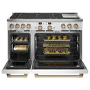 Caf? 48-inch Freestanding Dual-Fuel Range with 6 Burners and Griddle C2Y486P4TW2C2Y486P4TW2