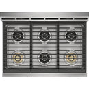 Electrolux 36-inch Freestanding Gas Range with Convection Technology ECFG3668ASECFG3668AS
