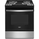 Whirlpool 30-inch Freestanding Electric Range with Frozen Bake™ Technology (Stainless Steel)WEC310S0LS