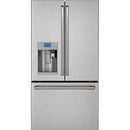 Caf? 36-inch, 22.2 cu.ft. Counter-Depth French 3-Door Refrigerator with Keurig® K-Cup® Brewing System CYE22UP2MS1CYE22UP2MS1