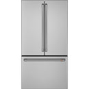 Café 36-inch, 23.1 cu.ft. Counter-Depth French 3-Door Refrigerator with WiFi Connect CWE23SP2MS1