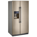 Whirlpool 36-inch, 20.59 cu.ft. Counter-Depth, Side-by-side Refrigerator with External Water and ice Dispensing System with EveryDrop™ Filtration WRSA71CIHN