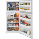 Frigidaire 30-inch, 20.0 cu. ft. Freestanding Top Freezer Refrigerator with EvenTemp™ Cooling System FFHT2022AW