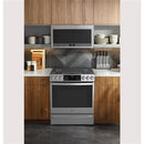 GE Profile 30-inch Slide-in Dual-Fuel Range with Wi-Fi Connect P2S930YPFSP2S930YPFS
