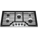 Whirlpool 36-inch, Built-in, Gas Cooktop with EZ-2-Lift™ WCG97US6HSWCG97US6HS