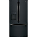 GE 36-inch, 25.6 cu.ft. Freestanding French 3-Door Refrigerator with Multiflow Air System GFE26JEMDS