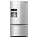 Maytag 36-inch, 25 cu. ft. French 3-Door Refrigerator with Ice and Water MFI2570FEZMFI2570FEZ