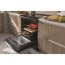 GE Profile 30-inch Slide-In Induction Range with Chef Connect PHS930BLTS