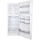 Danby 23.4-inch, 10.1 cu. ft. Top Freezer Refrigerator DFF101B2WDBDFF101B2WDB