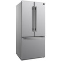 Forno 30-inch, 17.5 cu. ft. Counter-Depth French 3-Door Refrigerator with Interior Ice Maker FFFFD1974-31SB
