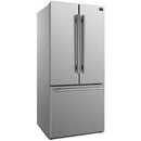 Forno 30-inch, 17.5 cu. ft. Counter-Depth French 3-Door Refrigerator with Interior Ice Maker FFFFD1974-31SBFFFFD197431SB