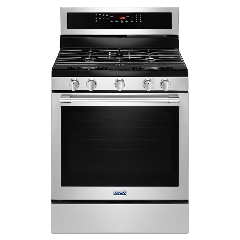 Maytag 30-inch Freestanding Gas Range with True Convection Technology MGR8800FZ