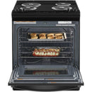Whirlpool 30-inch Freestanding Electric Range with Frozen Bake™ Technology (Black)WEC310S0LB