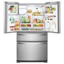 Whirlpool 36-inch, 24.5 cu. ft. French 4-Door Refrigerator WRX735SDHZ (Fingerprint Resistant Stainless)WRX735SDHZ