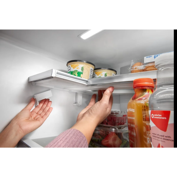 Whirlpool 36-Inch Counter Depth 4 Door Refrigerator with Ice Maker in Door (WRQC7836RZ)