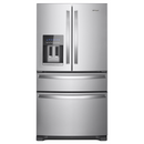 Whirlpool® 36-Inch Wide French Door Bottom Mount Refrigerator (Fingerprint Resistant Stainless)WRMF3636RZ