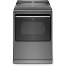 Whirlpool 7.4 cu.ft. Top Load Gas Dryer with Wrinkle Shield™ Plus Option with Steam WGD7120HC (Chrome Shadow)WGD7120HC