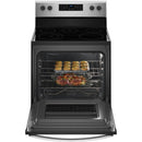 Whirlpool 30-inch Freestanding Electric Range with 5 Elements WFE505W0HS