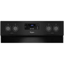 Whirlpool 30-inch Freestanding Electric Range with FlexHeat™ WFE320M0EBWFE320M0EB