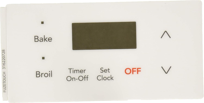 Frigidaire Range Control Overlay (316220728)