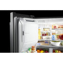 Maytag 36-inch, 27 cu. ft. French 3-Door Refrigerator (Fingerprint Resistant Stainless) MFT2772HEZ (MFT2772HEZ)