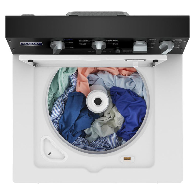 Maytag Commercial Laundry 3.5 cu. ft. Top Loading Washer with Dual-Action Agitator MVWP586GW (MVWP586GW)