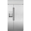 (CSB48YP2NS1) Caf? 48-inch, 28.7 cu. ft. Side-by-Side Refrigerator with Dispenser CSB48YP2NS1