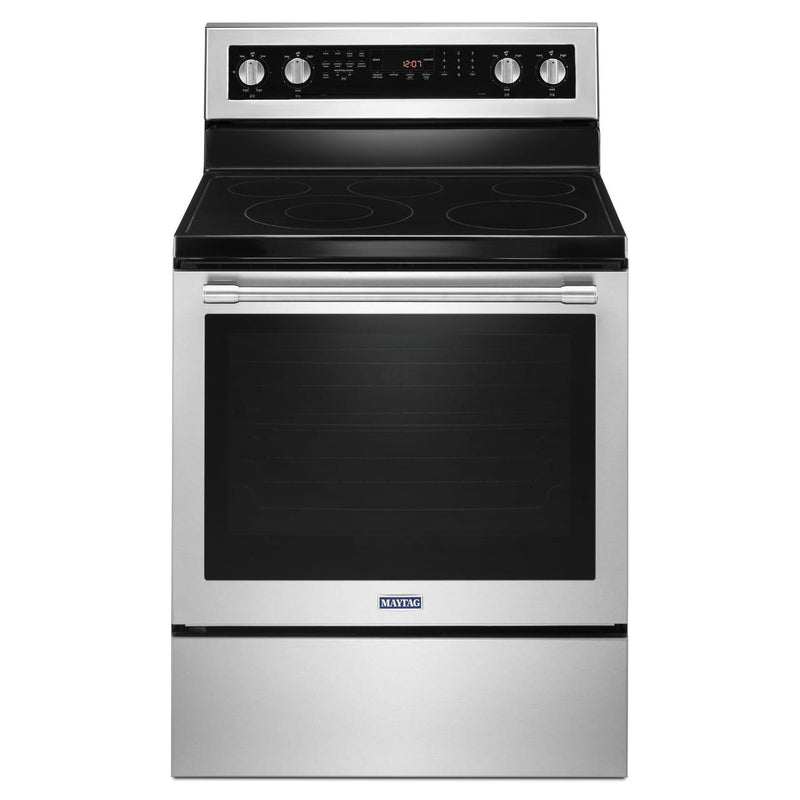 Maytag 30-inch Freestanding Electric Range with True Convection Technology MER8800FZ