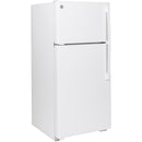 GE 28-inch, 15.6 cu. ft. Top-Freezer Refrigerator GTE16GTNLWW