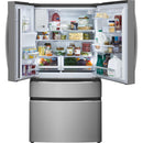 Frigidaire Gallery 21.5 Cu. Ft. Counter-Depth 4-Door French Door Refrigerator GRMC2273CF
