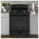 GE 30-inch Freestanding Gas Range JGBS30DEKBBJGBS30DEKBB