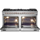 Forno Capriasca 60" Freestanding Dual Fuel Range FFSGS6187-60FFSGS618760