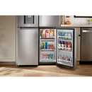 Whirlpool 36-Inch Counter Depth 4 Door Refrigerator with Ice Maker in Door ( Fingerprint Resistant Stainless) (WRQC7836RZ)