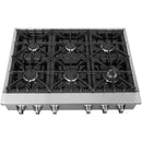 Forno Cossato 36-inch Gas Rangetop FCTGS5737-36FCTGS573736
