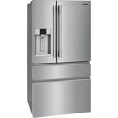 Frigidaire Professional 36-inch, 21.8 cu.ft. Counter-Depth French 4-Door Refrigerator with External Water and Ice System PRMC2285AF