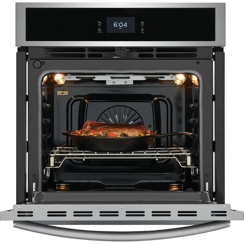 Frigidaire Gallery 27-inch, 3.8 cu.ft. Built-in Single Wall Oven with Air Fry Technology GCWS2767AF