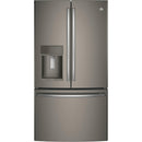 GE Profile 36-inch, 27.8 cu. ft. French 3-Door Refrigerator with Ice and Water PFE28KMKESPFE28KMKES