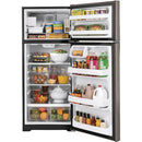 GE 28-inch, 17.5 cu. ft. Top Freezer Refrigerator with Icemaker GIE18GCNRSAGIE18GCNRSA