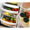 GE 33-inch 23 cu.ft. Freestanding Side-by-Side Refrigerator with LED Lighting GSE23GGPWWGSE23GGPWW