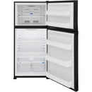 Frigidaire 30-inch, 20.0 cu. ft. Freestanding Top Freezer Refrigerator with EvenTemp™ Cooling System FFHT2022AB