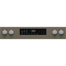GE 30-inch Freestanding Electric Range with Convection Technology GRF600AVES