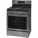 Frigidaire Gallery 30-inch Freestanding Gas Range with Air Fry Technology GCRG3060BDGCRG3060BD