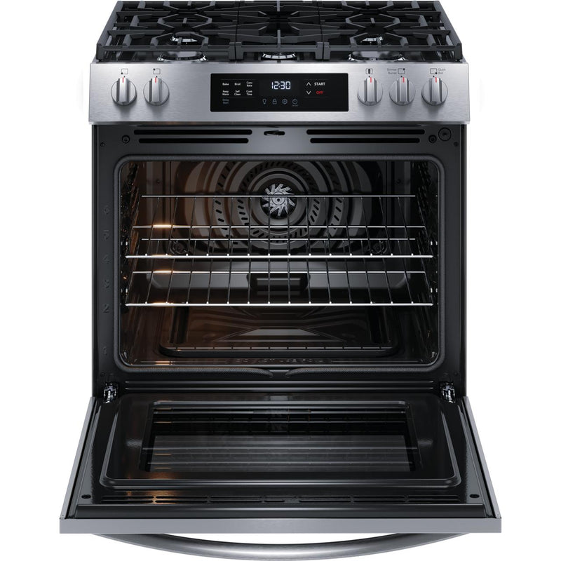 Frigidaire 30-inch Freestanding Gas Range FCFG3083AS