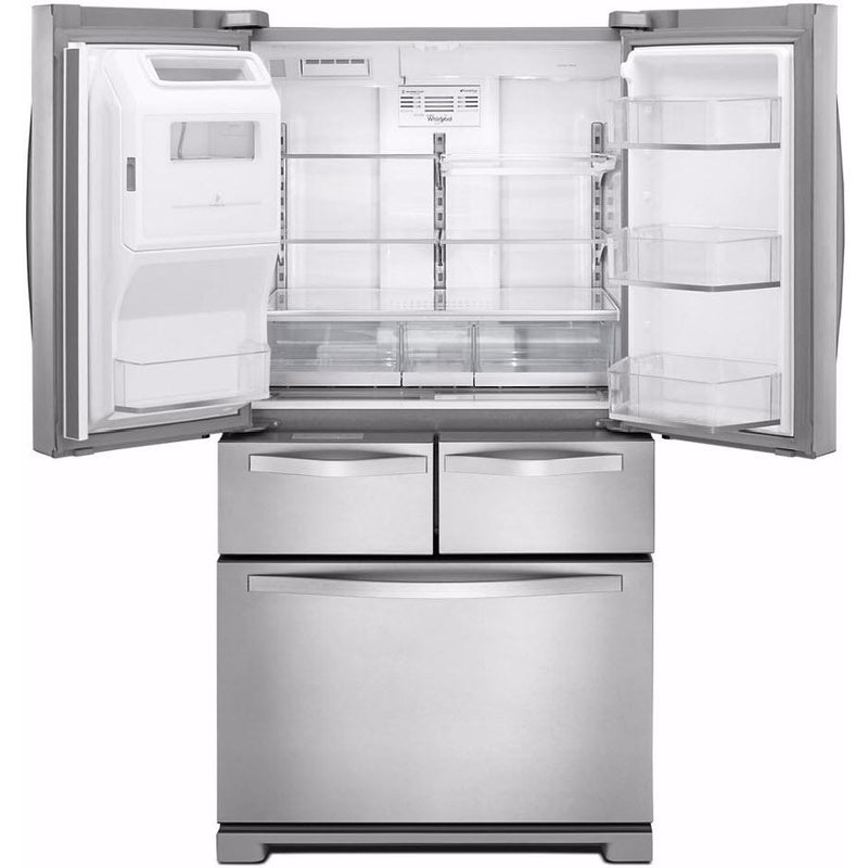 Whirlpool 36-inch, 25.76 cu. ft. French 5-Door Refrigerator WRV986FDEM