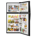 Whirlpool 30-inch, 18.2 cu.ft. Freestanding Top Freezer Refrigerator with Flexi-Slide Bin WRT138FZDB