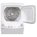 GE Stacked Washer/Dryer Electric Laundry Center GUV27ESSMWWGUV27ESSMWW