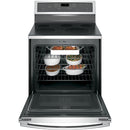 GE Profile 30-inch Freestanding Electric Range with Convection Technology PB911SJSSPB911SJSS
